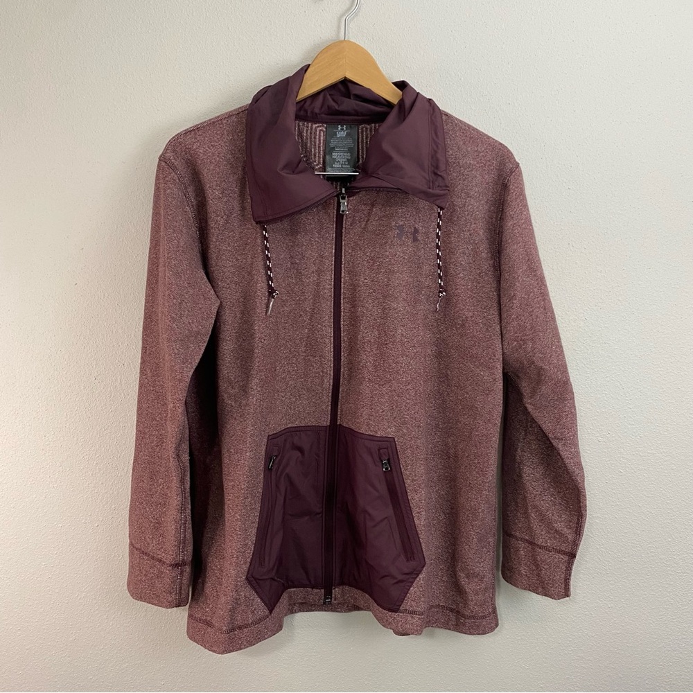 Under Armour Coldgear Fleece Full Zip High‎ Neck Jacket Women’s Medium